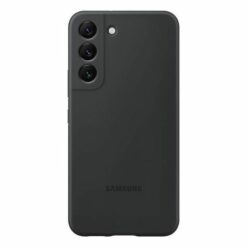 Samsung Galaxy S22 Siliconen hoesje zwart